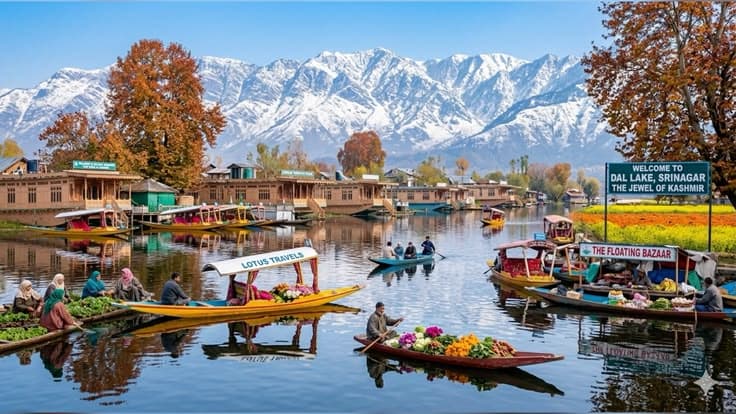 Kashmir Tour Package 5N/6D | Srinagar, Gulmarg, Sonmarg & Pahalgam