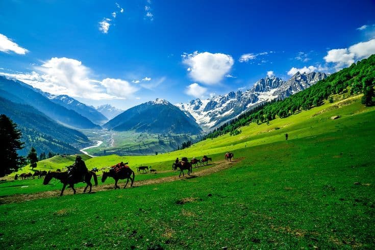Kashmir Tour Package 4N/5D | Srinagar, Pahalgam, Gulmarg & Sonmarg